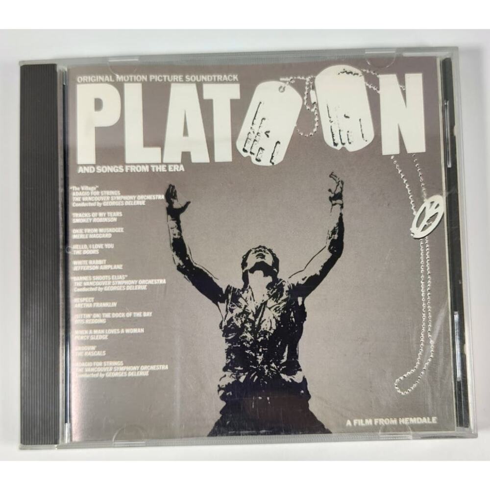 Platoon Soundtrack & Songs From the Era CD The Doors, Jefferson Airplane & More